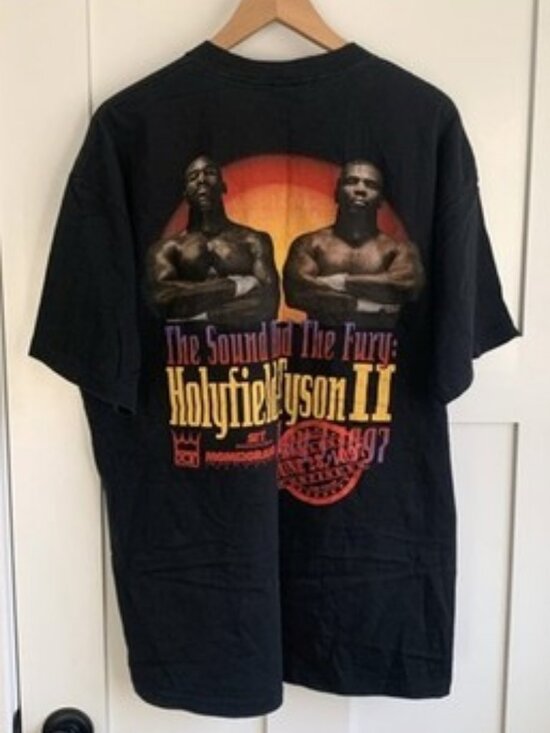 MGM Other - Vintage 1997 Holyfield-Tyson Bite Fight MGM tshirt